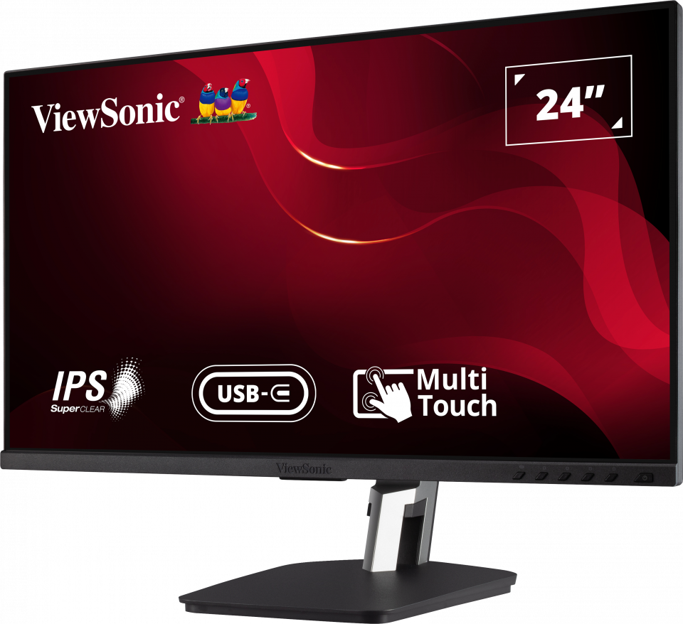 Monitor touch-screen Dell da 24 con hub USB-C - Monitor per PC
