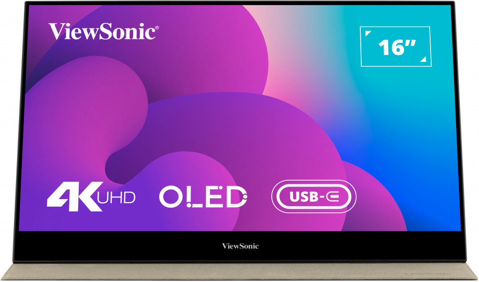 ViewSonic VX1655-4K-OLED 16” 4K OLED Portable Monitor - ViewSonic