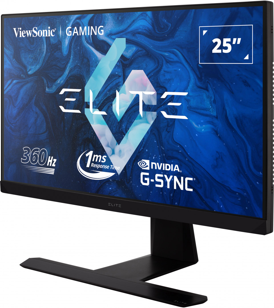 Viewsonic Elite Xg251g 25 Inch 1080p 1ms 360hz Ips Gaming Monitor With  Gsync, Hdr400, Rgb Lighting, Nvidia Reflex, And Advanced Ergonomics For  Esports : Target