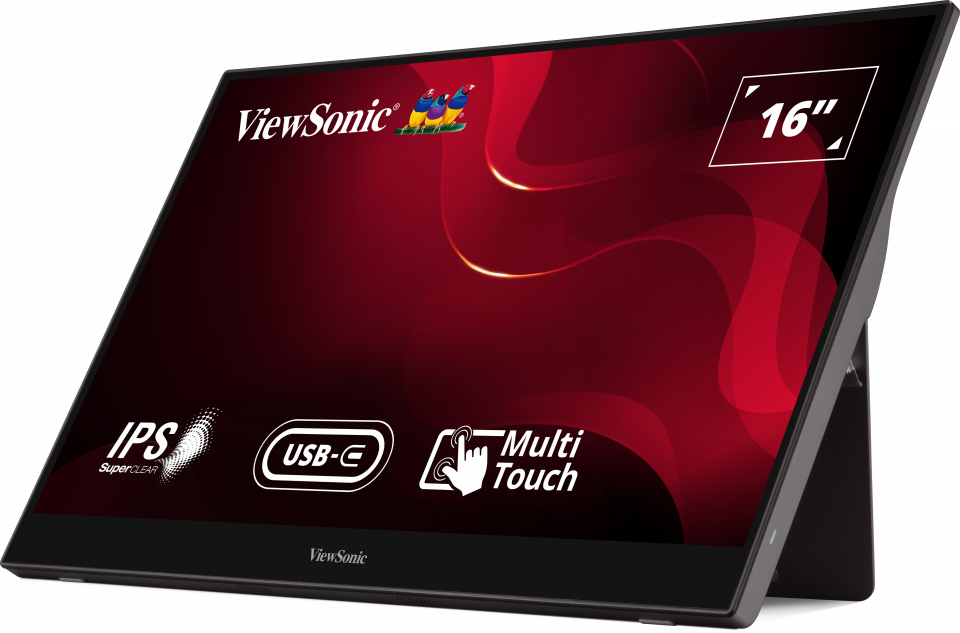 40. Viewsonic TD1655 Multitouch Monitorスマホ・タブレット・パソコン