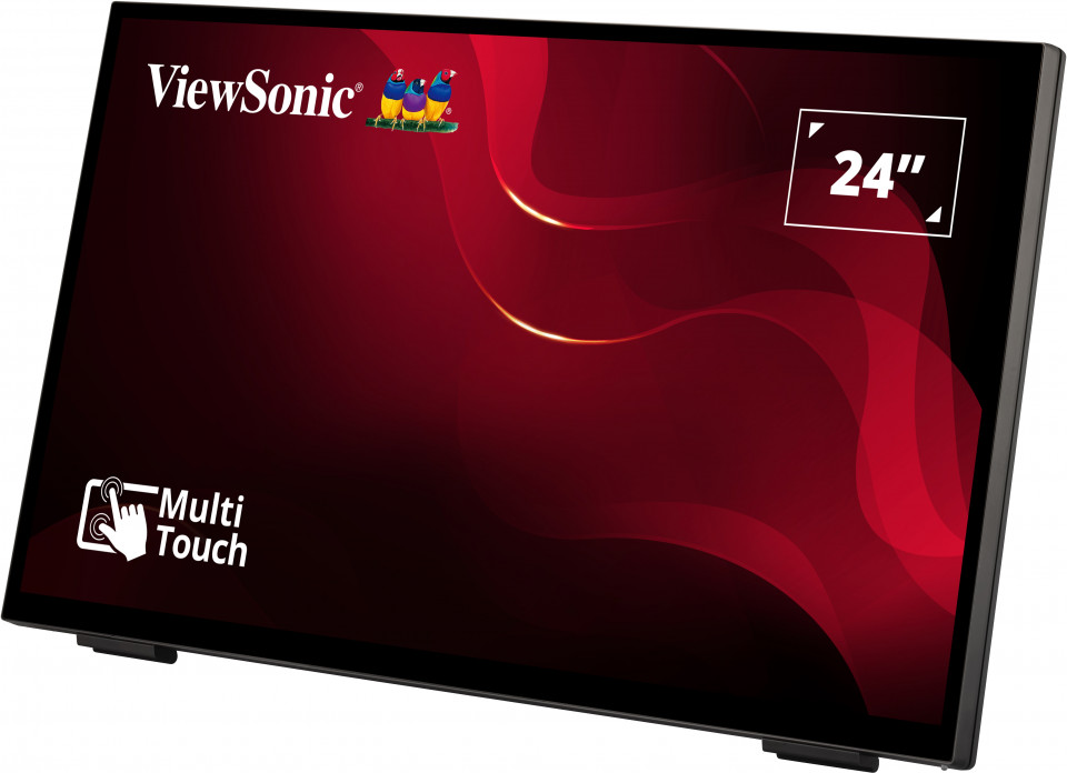 ViewSonic TD2465 24” Frameless Touch Monitor with 10 Points PCAP