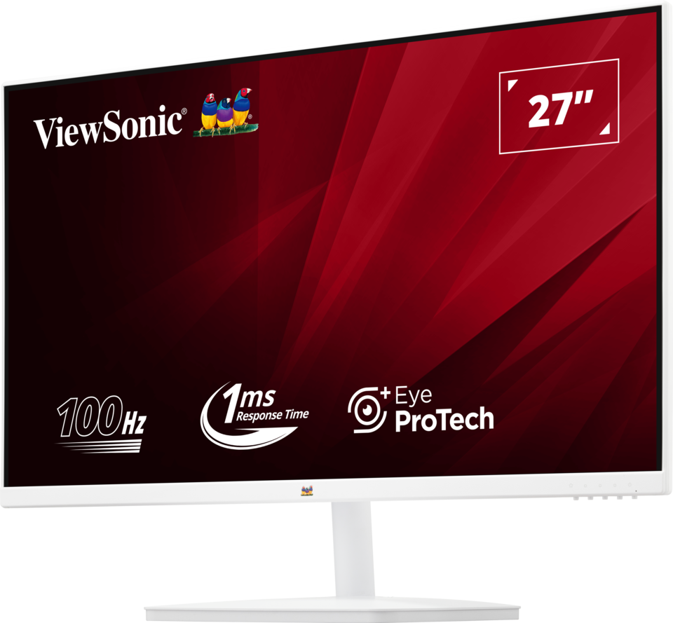 ViewSonic VA2732-MH-W 27” Full HD Monitor with Built-in speakers 