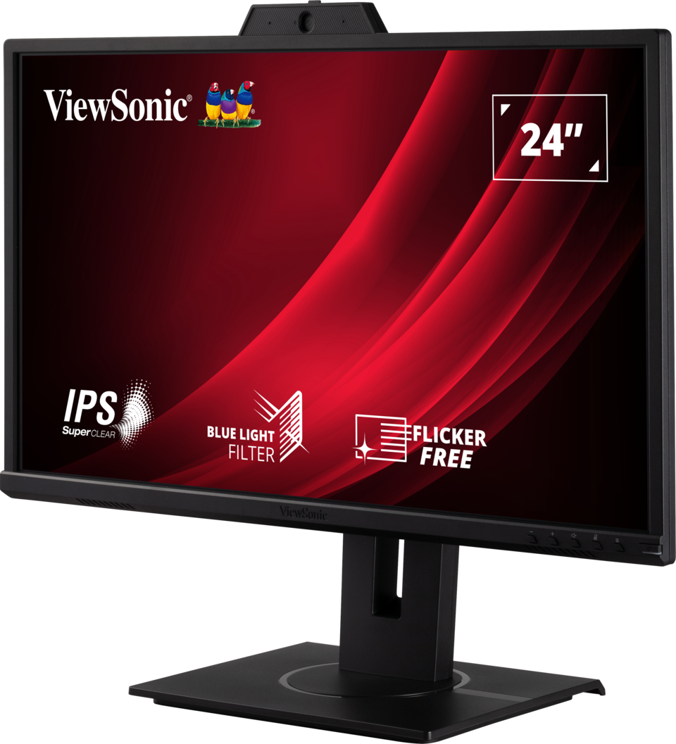 ViewSonic VG2440V 24” IPS Full HD Video Conferencing Monitor