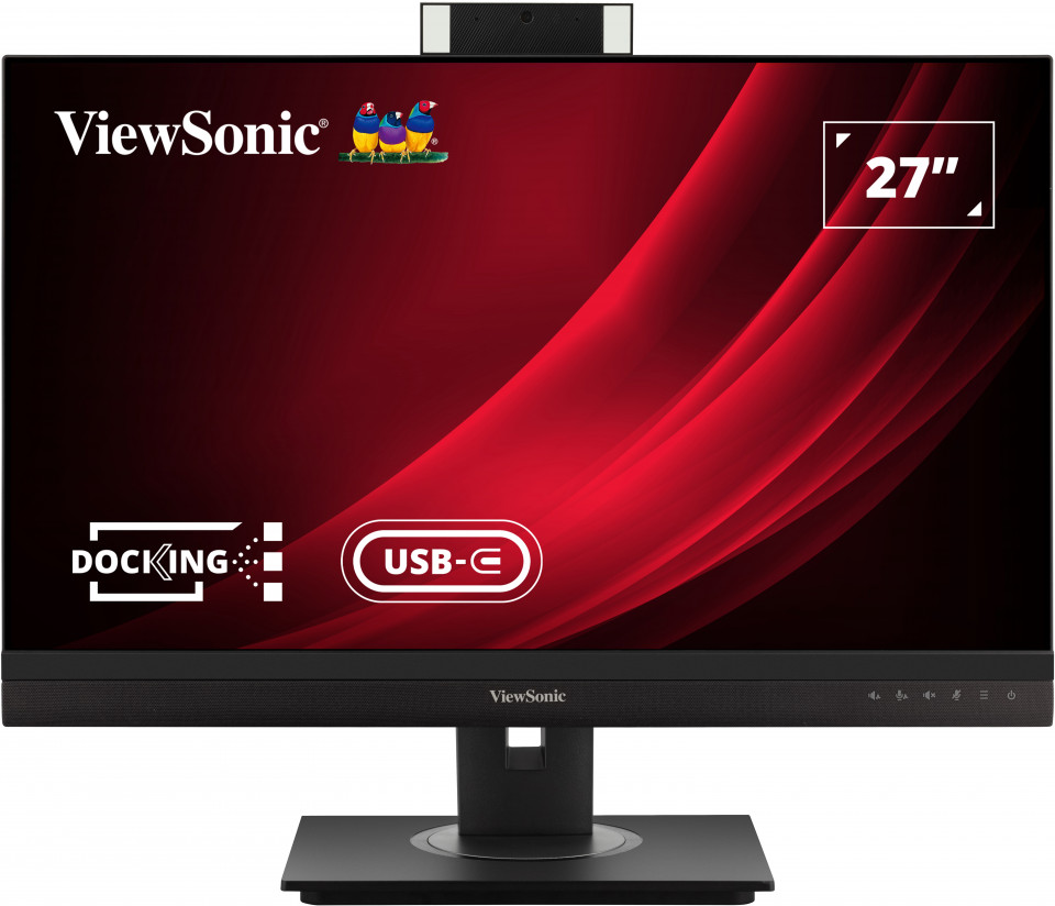 ViewSonic VG2756V-2K 27” QHD Webcam Docking Monitor with Built-in 