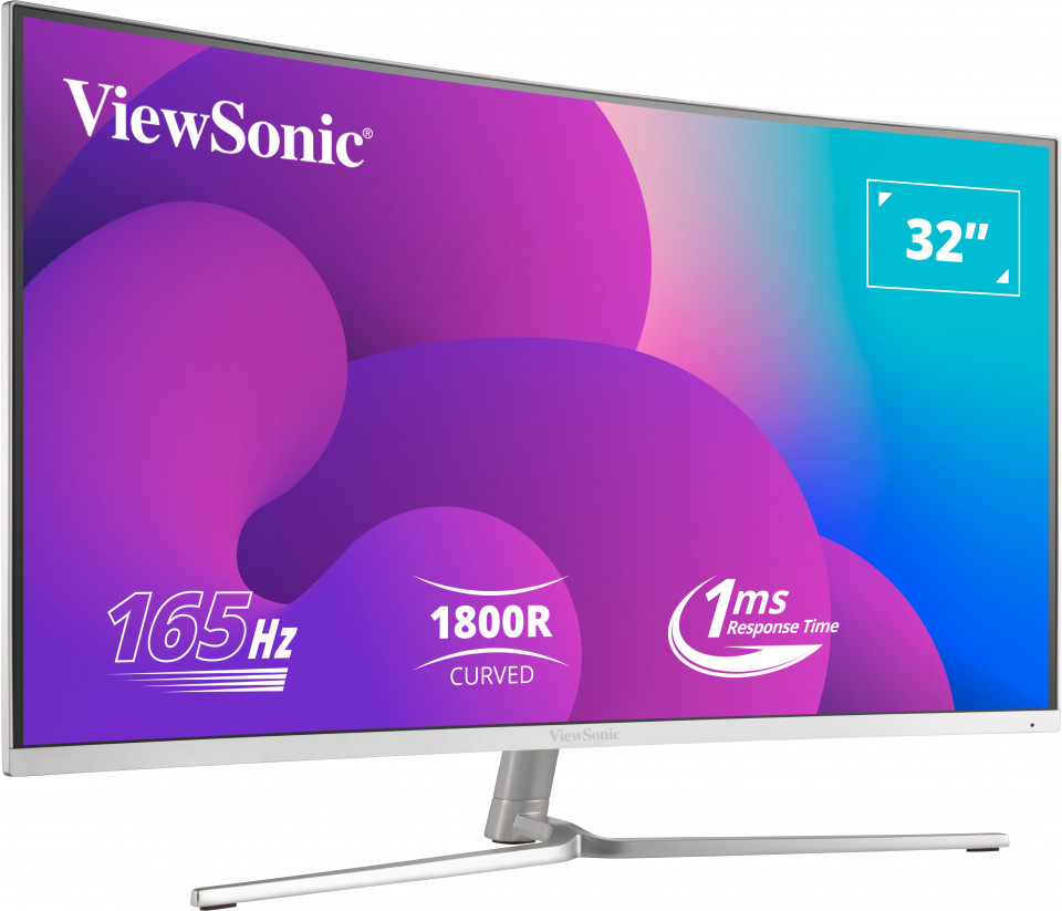 ViewSonic VX3258-PC-MHD-W 32'' 165Hz Curved Monitor with 1ms and