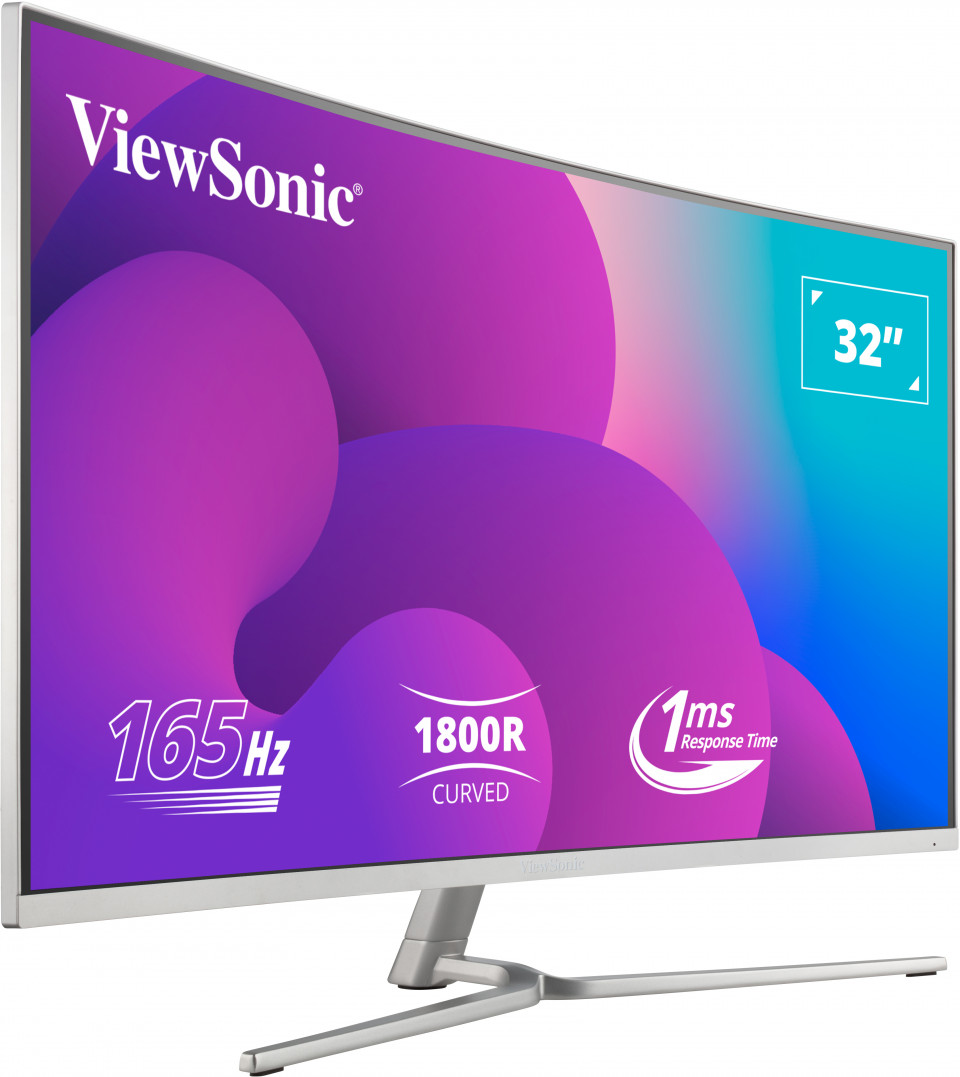 ViewSonic VX3258-PC-MHD-W 32'' 165Hz Curved Monitor with 1ms and
