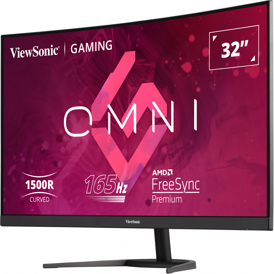 ViewSonic VX3268-PC-MHD 32” 165Hz 1ms Curved Gaming Monitor 