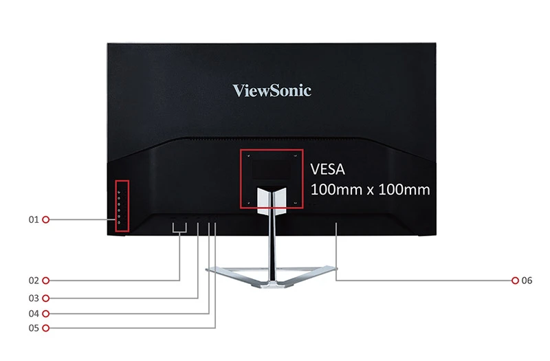 ViewSonic VX3276-2K-MHD-7 31.5型 WQHD IPSパネル搭載 超薄型デザイン ...