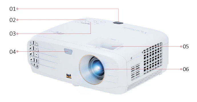 ViewSonic PX747-4K 高輝度3500ルーメン 4K UHD HDR対応 DLP 