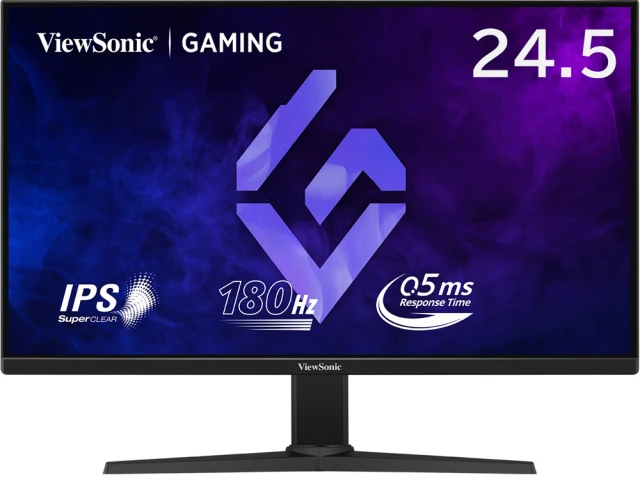 180Hz の垂直リフレッシュレート対応、応答速度MPRT 0.5ms を実現した、24.5型IPSフルHDゲーミングモニターを6月中旬より新発売