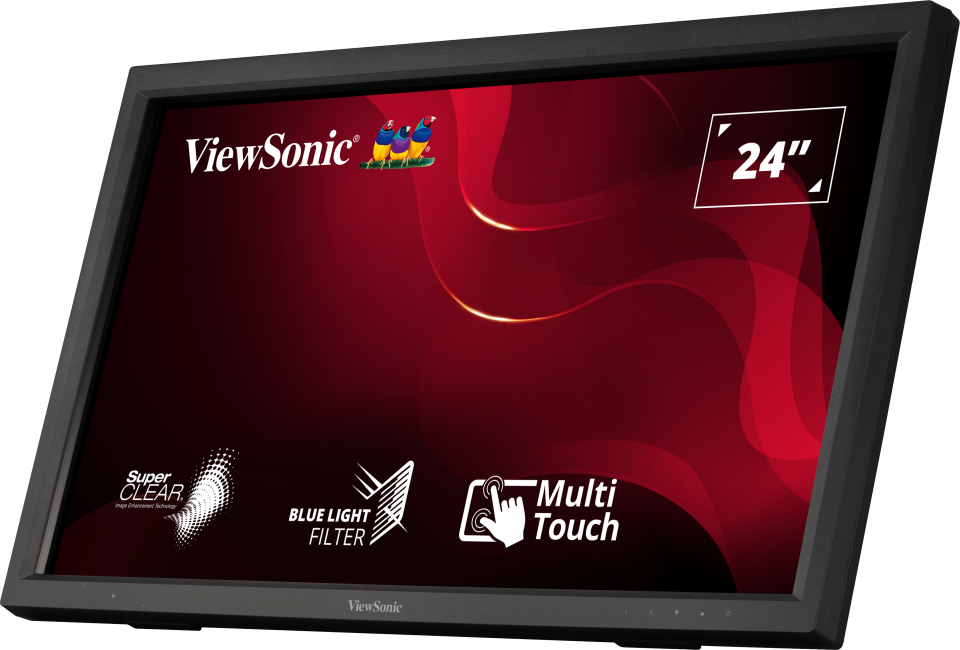 お値下げ【新品】ViewSonic 23.8型フルHD液晶「VA2456-H」25W22W14W本体サイズ