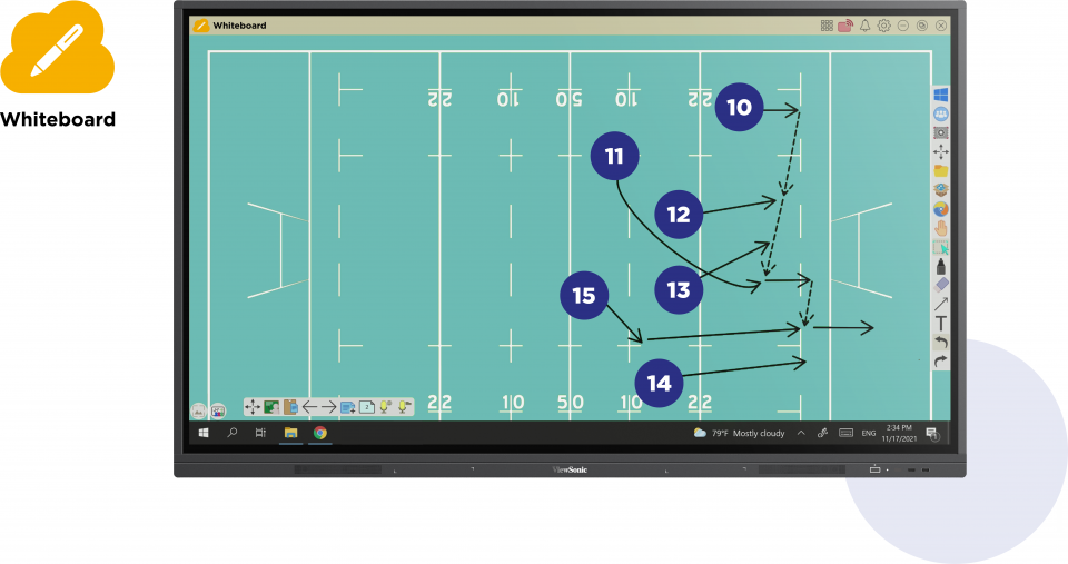 Built-in myViewBoard software 1