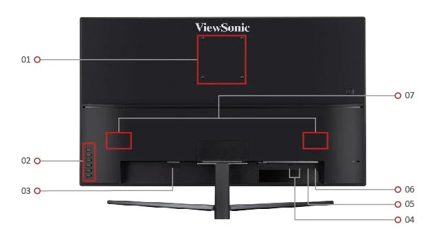 ViewSonic VX3211-4K-mhd 32 inch 4K Entertainment Monitor 