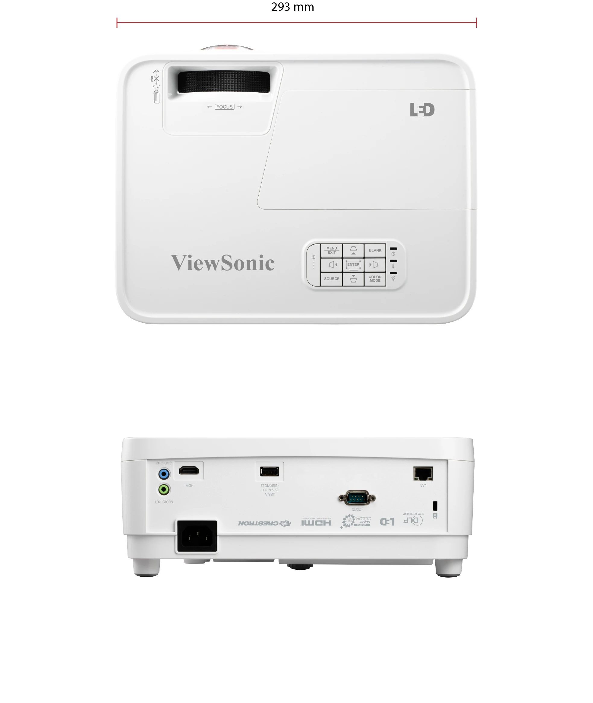 ViewSonic LS550WHE