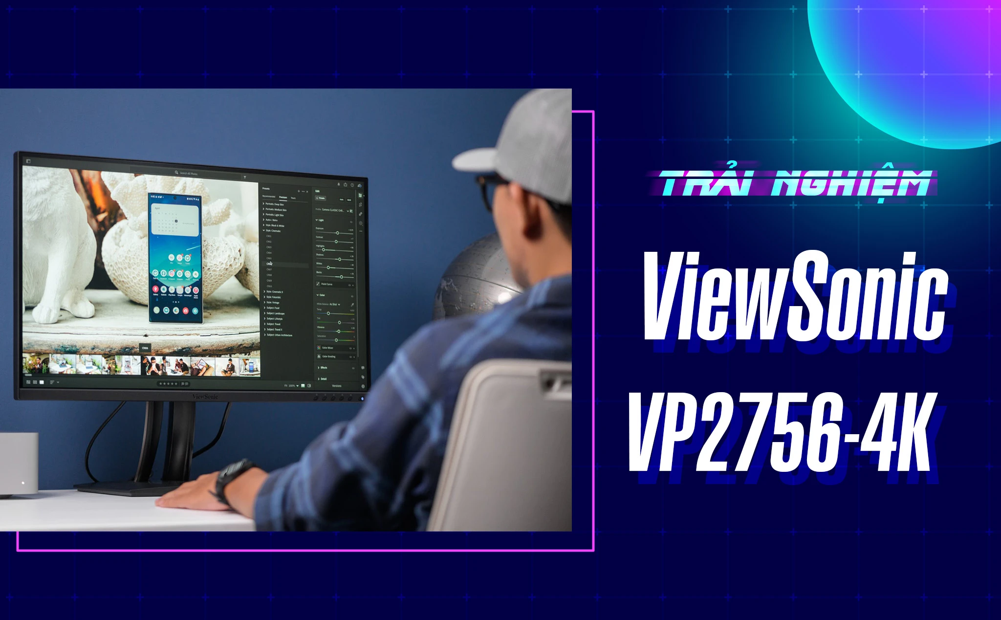 ViewSonic VP2756-4K 27 4K UHD Pantone Validated 100% sRGB & Factory  Pre-Calibrated Monitor with 60W USB-C - ViewSonic Global