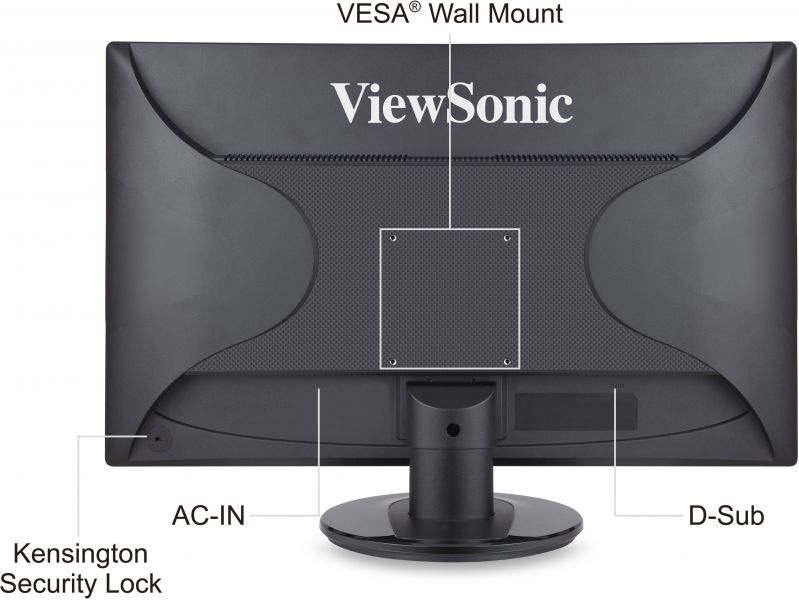 ViewSonic Wyświetlacz LCD VA2046a-LED