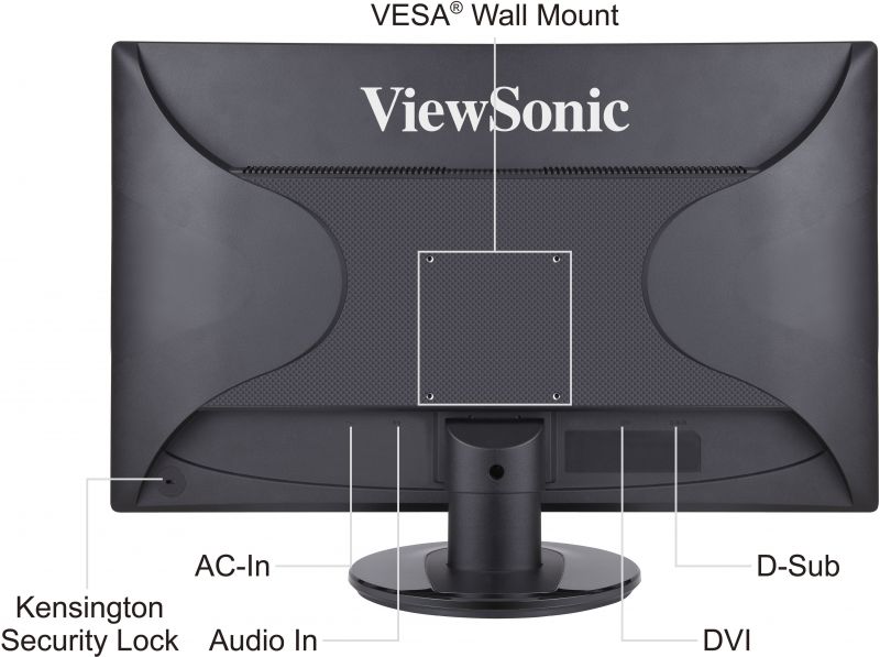 ViewSonic Wyświetlacz LCD VA2246m-LED