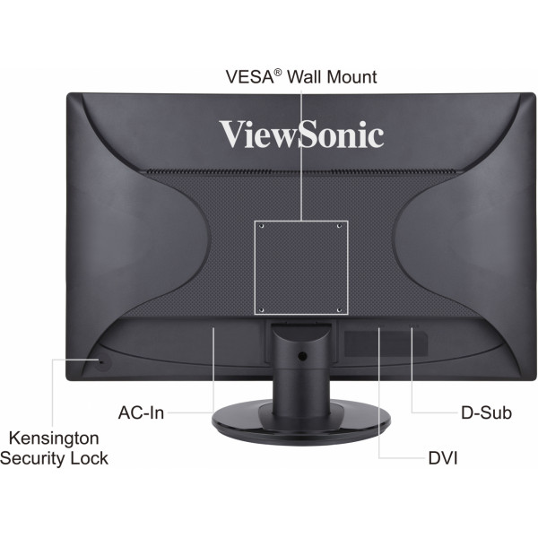 ViewSonic Wyświetlacz LCD VA2445-LED