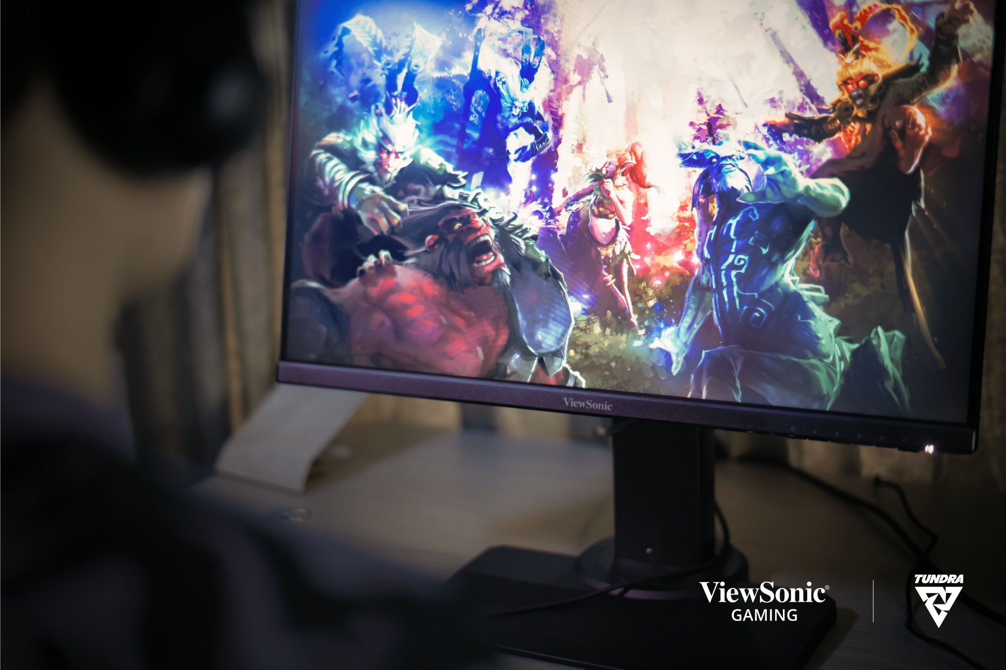 ViewSonic partners with Tundra Esports as its Official Supplier during The International 2023.