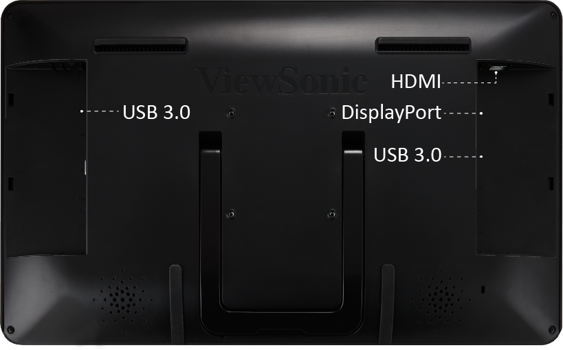HDMI, DisplayPort and VGA inputs for flexible connectivity 1