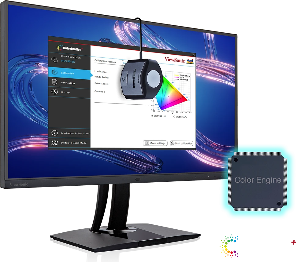 ViewSonic VP2785-2K 27'' 2K Fogra Certified Monitor with 100% Adobe RGB  Coverage - วิวโซนิค ประเทศไทย