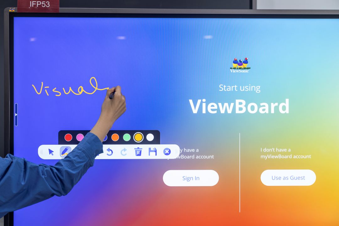 ViewBoard 最新Writeaway 功能將為使用者提供更直覺化的書寫體驗。