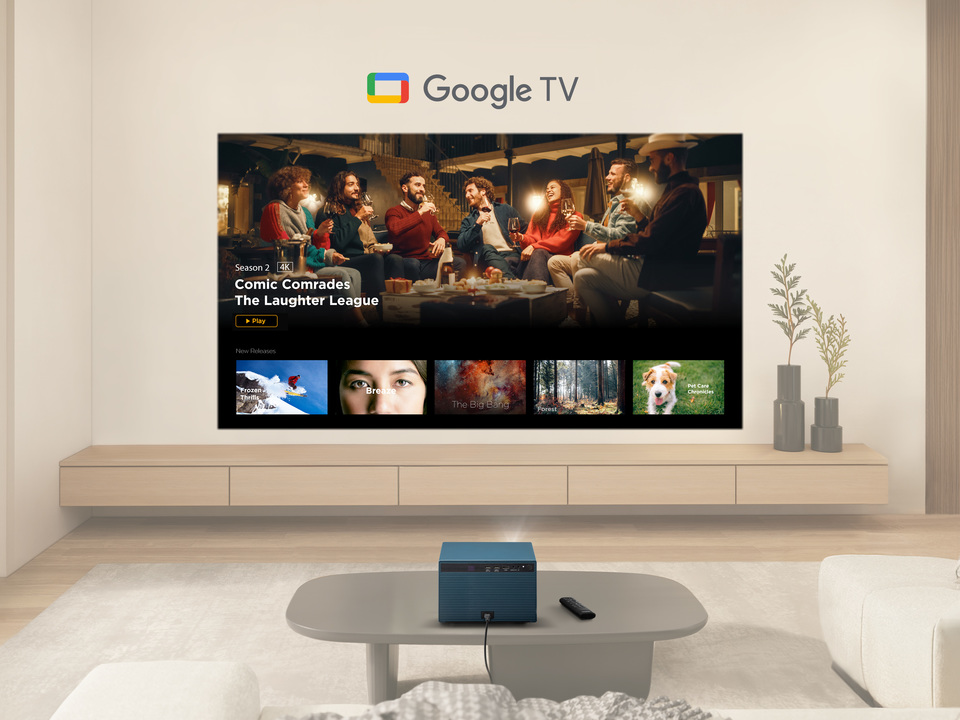 Streaming Heaven with Built-in Google TV​ 1