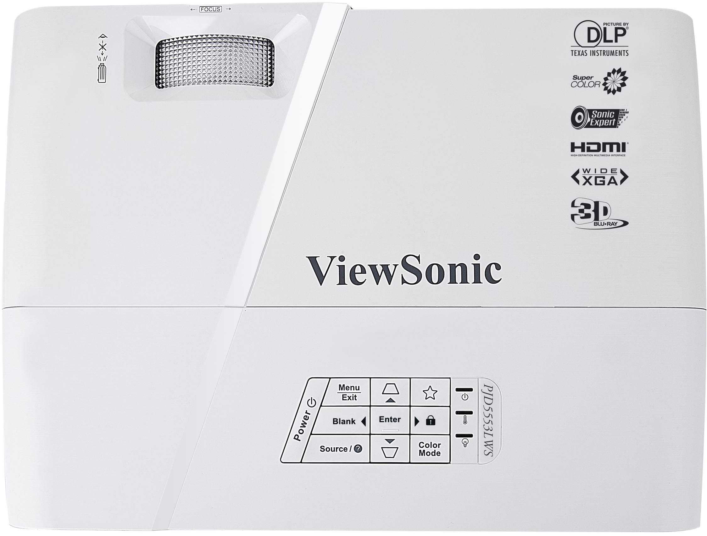 ViewSonic PJD5553Lws LightStream™ Widescreen (WXGA 1280 x