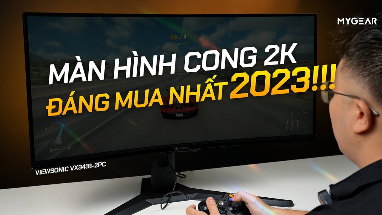 Viewsonic VX3418 | Màn hình CONG đáng mua nhất 2023!