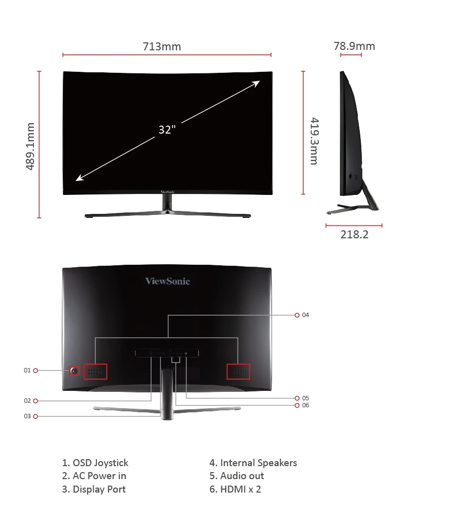 ViewSonic VX3258-PC-MHD 32